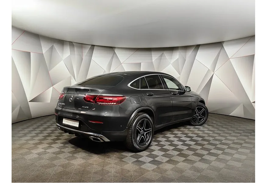 Mercedes-Benz GLC Купе 220 d 9G-TRONIC 4MATIC (194 л.с.) Premium Серый в АВИЛОН. Слайд №2