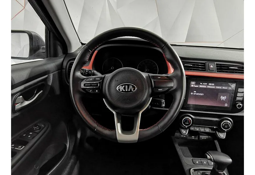 Kia Rio X 1.6 AT (123 л.с.) Style Серый в АВИЛОН. Слайд №20