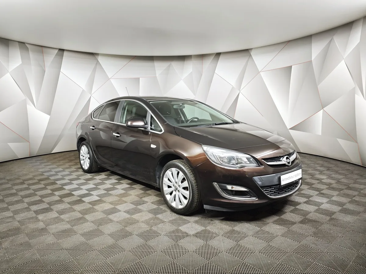 Opel Astra 1.4 Turbo AT (140 л.с.) Коричневый в АВИЛОН. Слайд №3