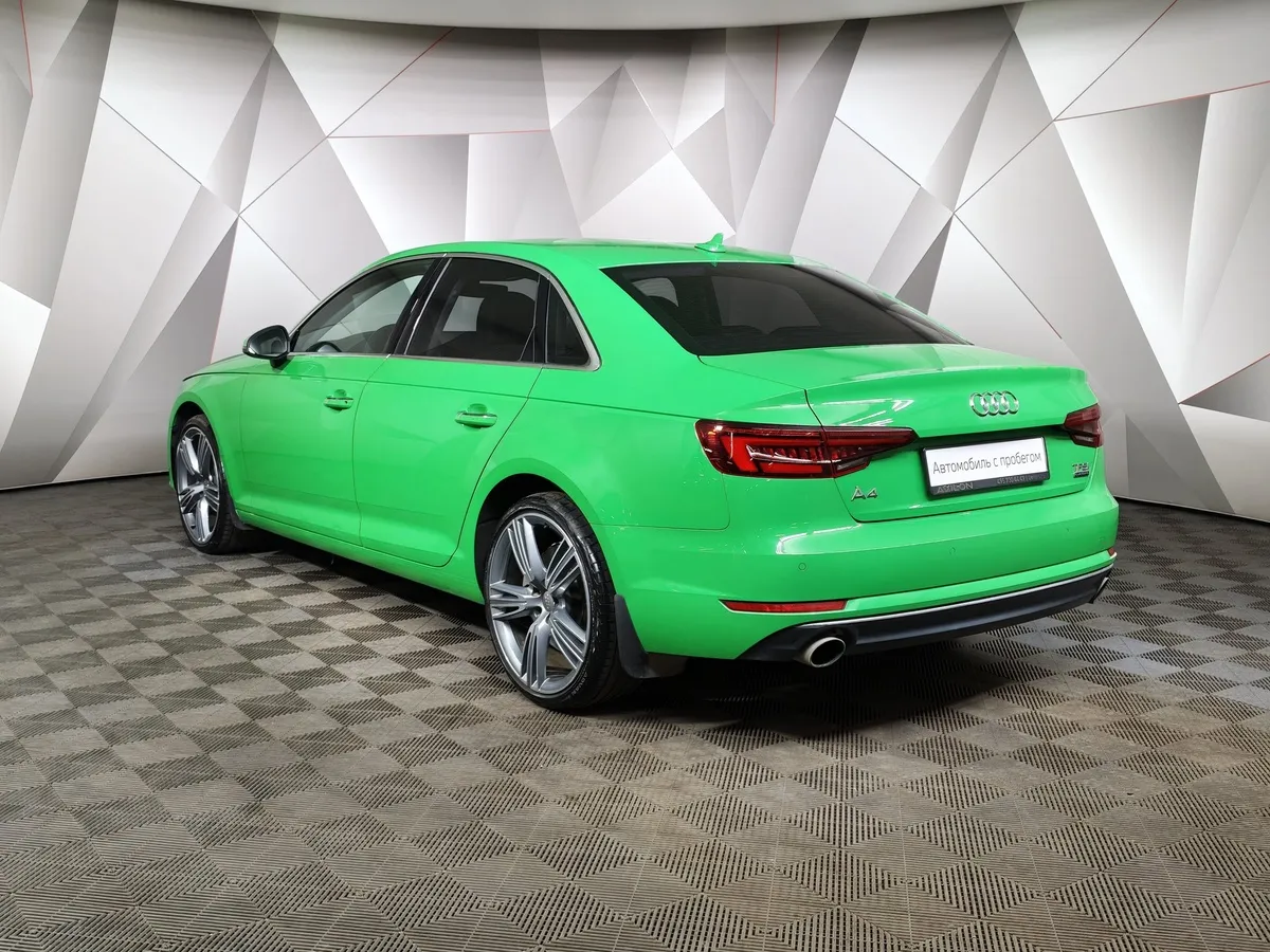 Audi A4 2.0 TFSI S tronic quattro (245 л.с.) Design Зеленый в АВИЛОН. Слайд №4