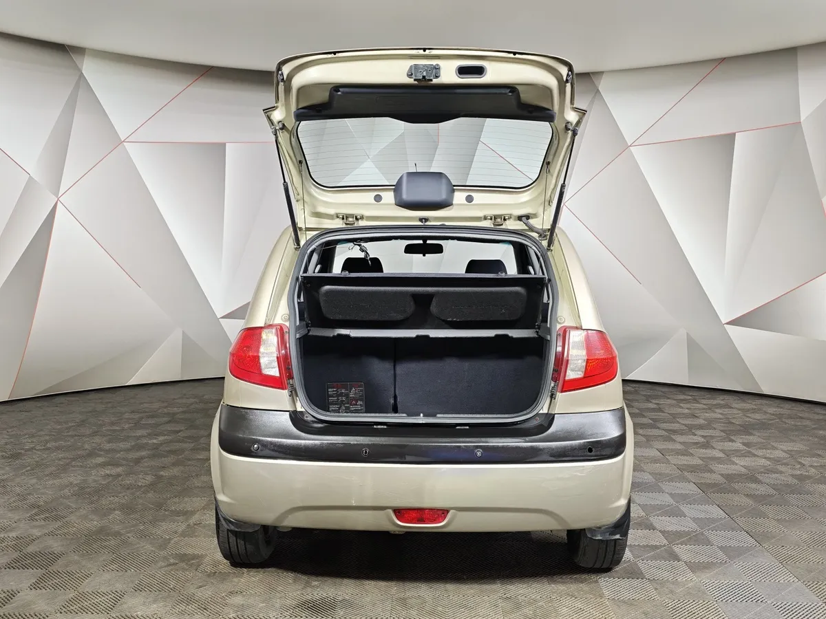Hyundai Getz 1.6 AT (105 л.с.) Бежевый в АВИЛОН. Слайд №12