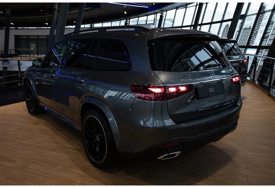 Mercedes-Benz GLS 450 d 9G-TRONIC 4Matic (367 л.с.) Серый в АВИЛОН. Слайд №4