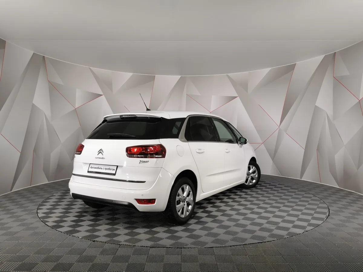 Citroen C4 Picasso 1.6 THP AT (150 л.с.) Белый в АВИЛОН. Слайд №2
