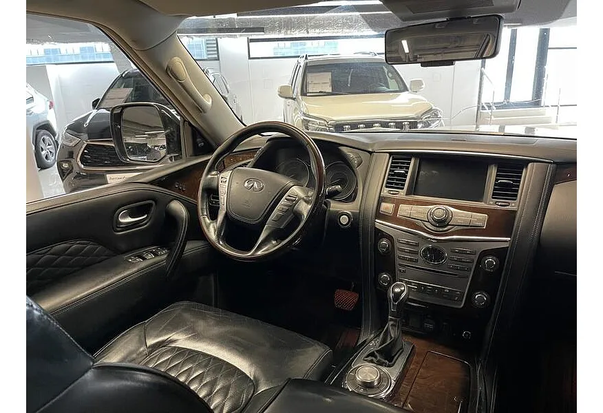 АВИЛОН - Infiniti QX80 5.6 АТ AWD (405 л.с.) Белый - slide 9