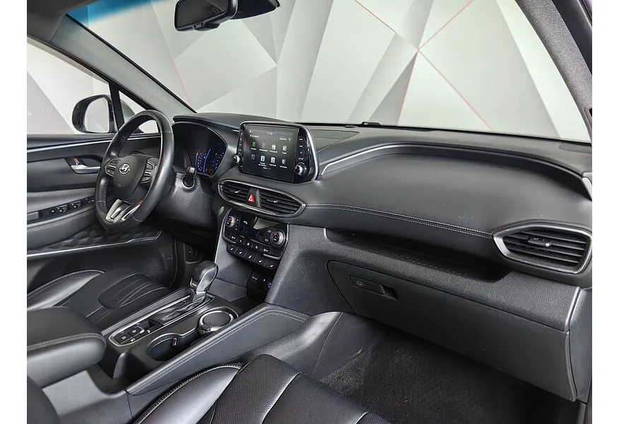 Hyundai Santa Fe 2.4 (188 л.с.) - 6AT Premier Серый в АВИЛОН. Слайд №13