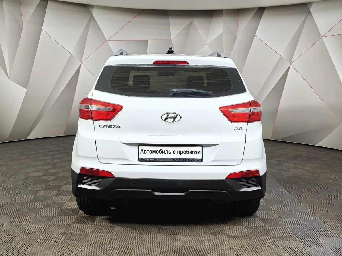 Hyundai Creta 2.0 AT (149 л.с.) Travel + Advanced Белый в АВИЛОН. Слайд №8