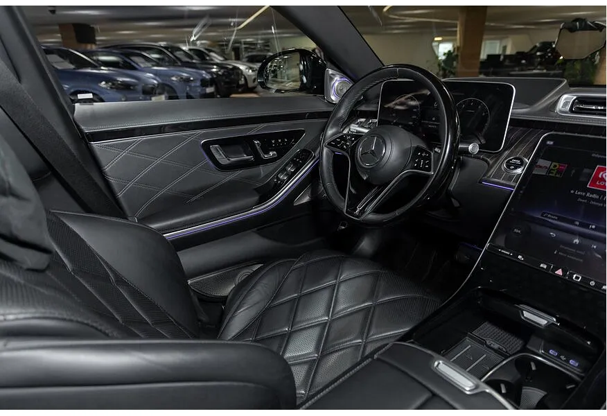 Mercedes-Benz S-Класс Maybach S 580 9G-Tronic 4Matic (503 л.с.) Night Series Черный в АВИЛОН. Слайд №21