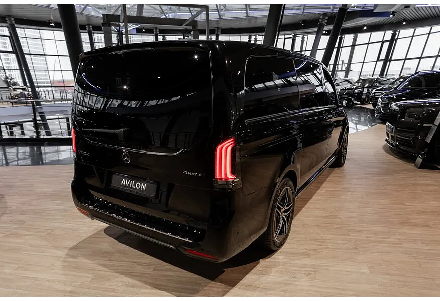 Mercedes-Benz V-Класс V 300 d L3 4MATIC 9G-TRONIC (237 л.с.) Avantgarde Черный в АВИЛОН. Слайд №8