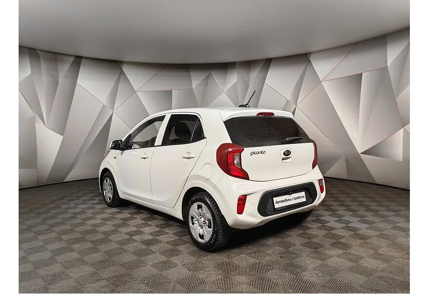 Kia Picanto 1.0 MT (67 л.с.) Classic Белый в АВИЛОН. Слайд №4