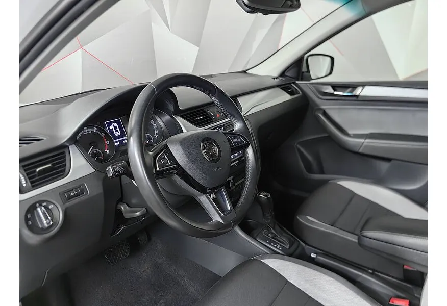 Skoda Rapid 1.6 AT (110 л.с.) Active Белый в АВИЛОН. Слайд №18