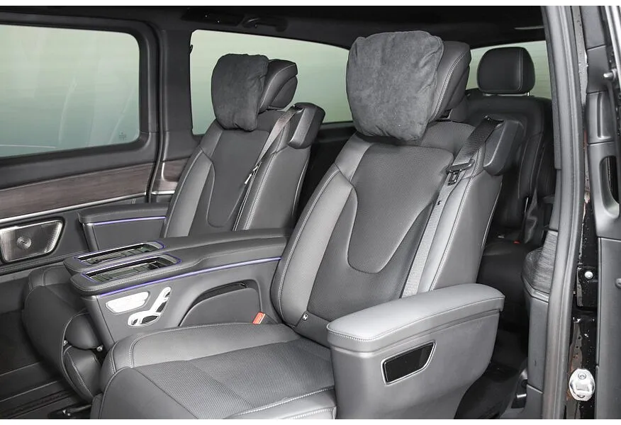 Mercedes-Benz V-Класс V 300 d L3 4MATIC 9G-TRONIC (237 л.с.) Exclusive Черный в АВИЛОН. Слайд №9