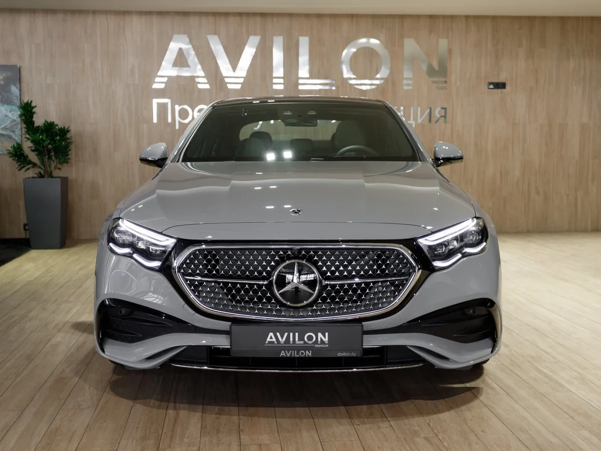 Mercedes-Benz E-Класс E 300 4MATIC (258 л.с.) Серый в АВИЛОН. Слайд №2