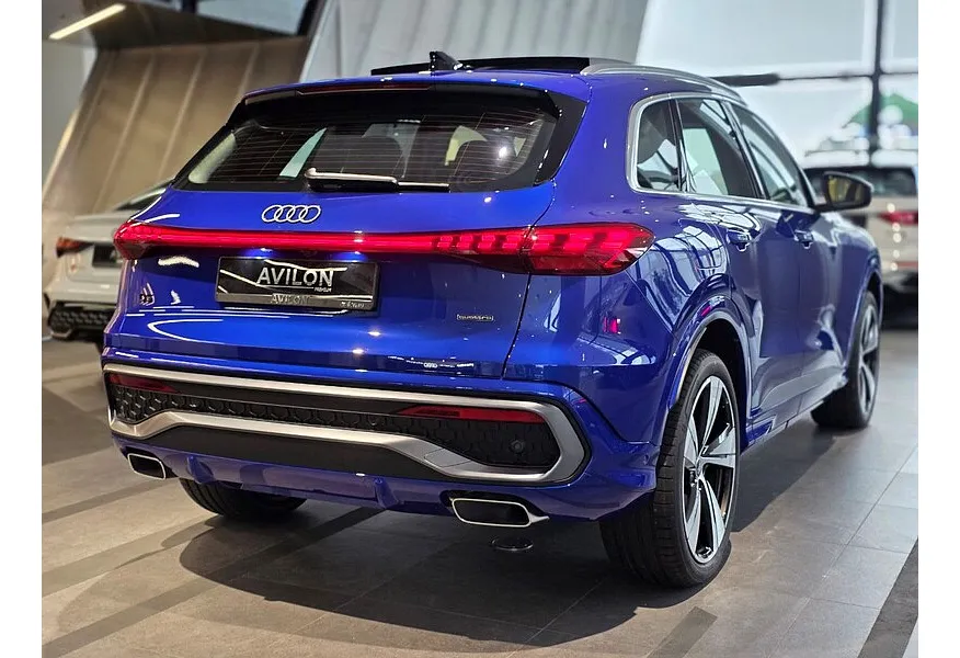 Audi Q5 2.0 TDI S tronic quattro (204 л.с.) Синий в АВИЛОН. Слайд №6