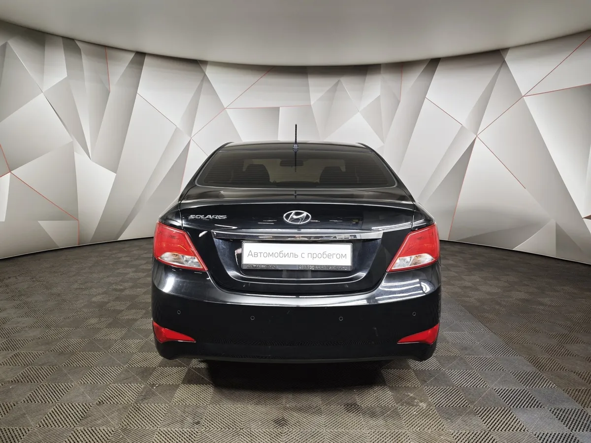 Hyundai Solaris 1.4 AT (107 л.с.) Style Черный в АВИЛОН. Слайд №8