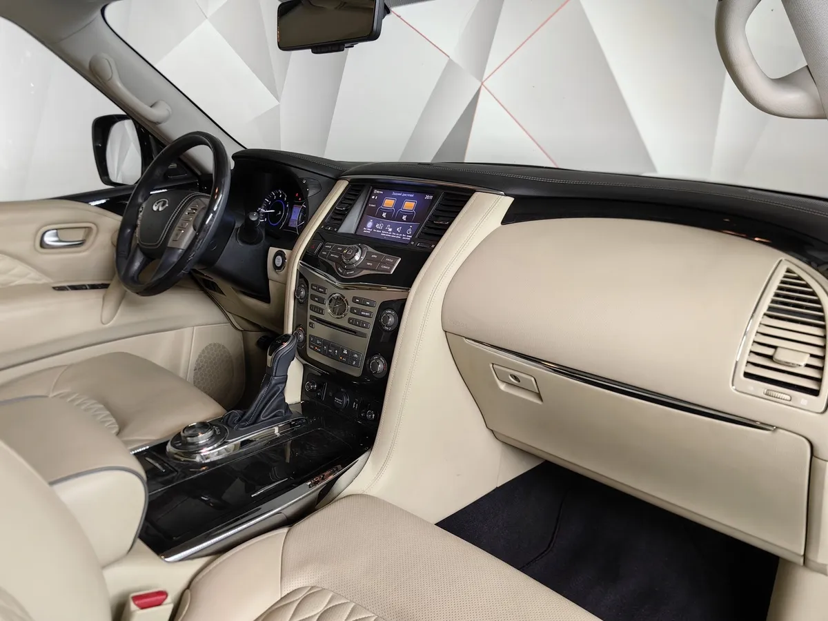 Infiniti QX80 5.6 АТ AWD (405 л.с.) Синий в АВИЛОН. Слайд №12