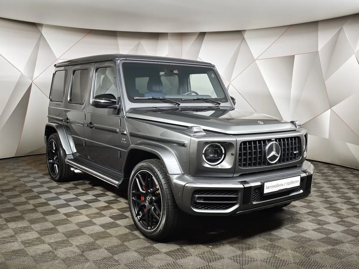 Mercedes-Benz G-Класс G 63 AMG Speedshift 4Matic (585 л.с.) Серый в АВИЛОН. Слайд №3