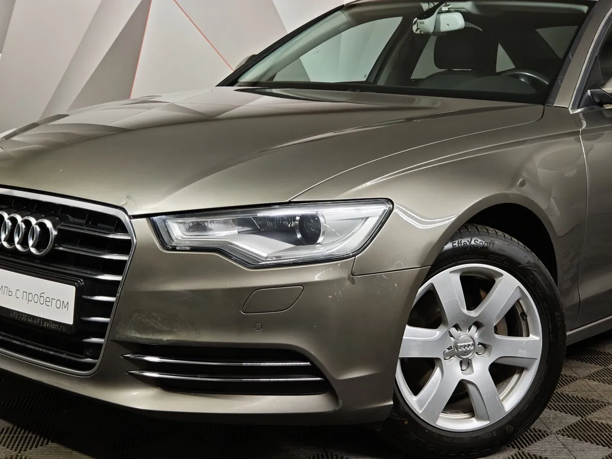 Audi A6 2.0 TFSI multitronic (180 л.с.) Коричневый в АВИЛОН. Слайд №10