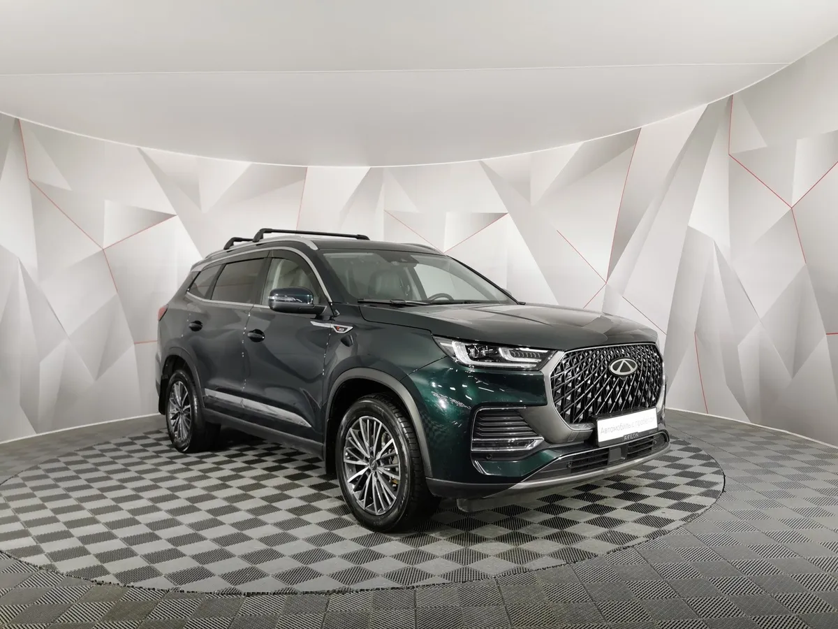 Chery Tiggo 8 Pro Max 2.0 AMT AWD (197 л.с.) Ultimate Зеленый в АВИЛОН. Слайд №3
