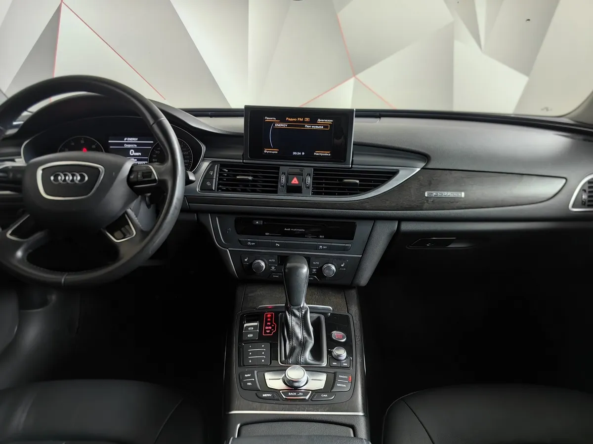 Audi A6 2.0 TFSI S tronic quattro (249 л.с.) Business Черный в АВИЛОН. Слайд №15