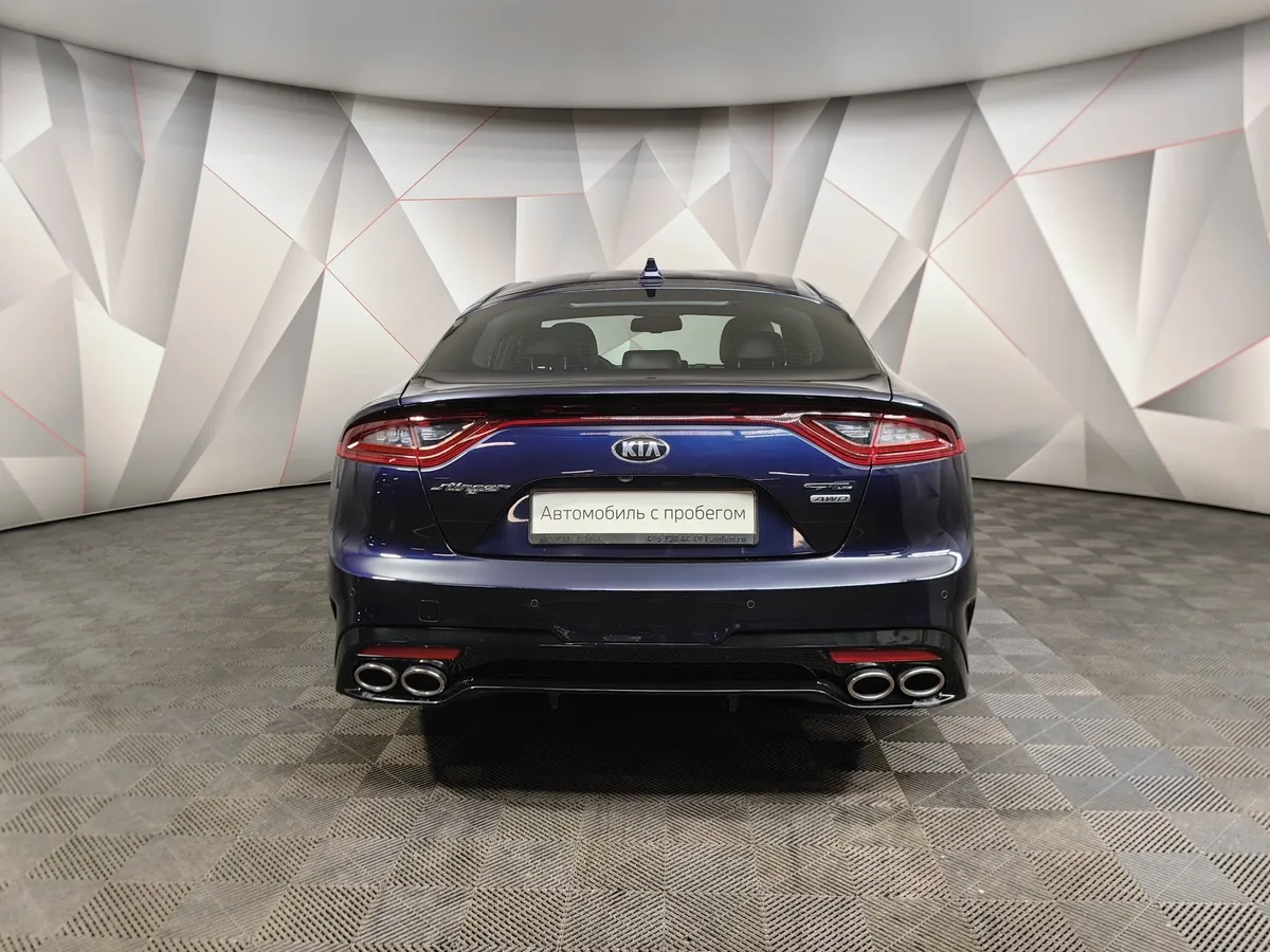 Kia Stinger 2.0 AT (247 л.с.) Comfort Синий в АВИЛОН. Слайд №8