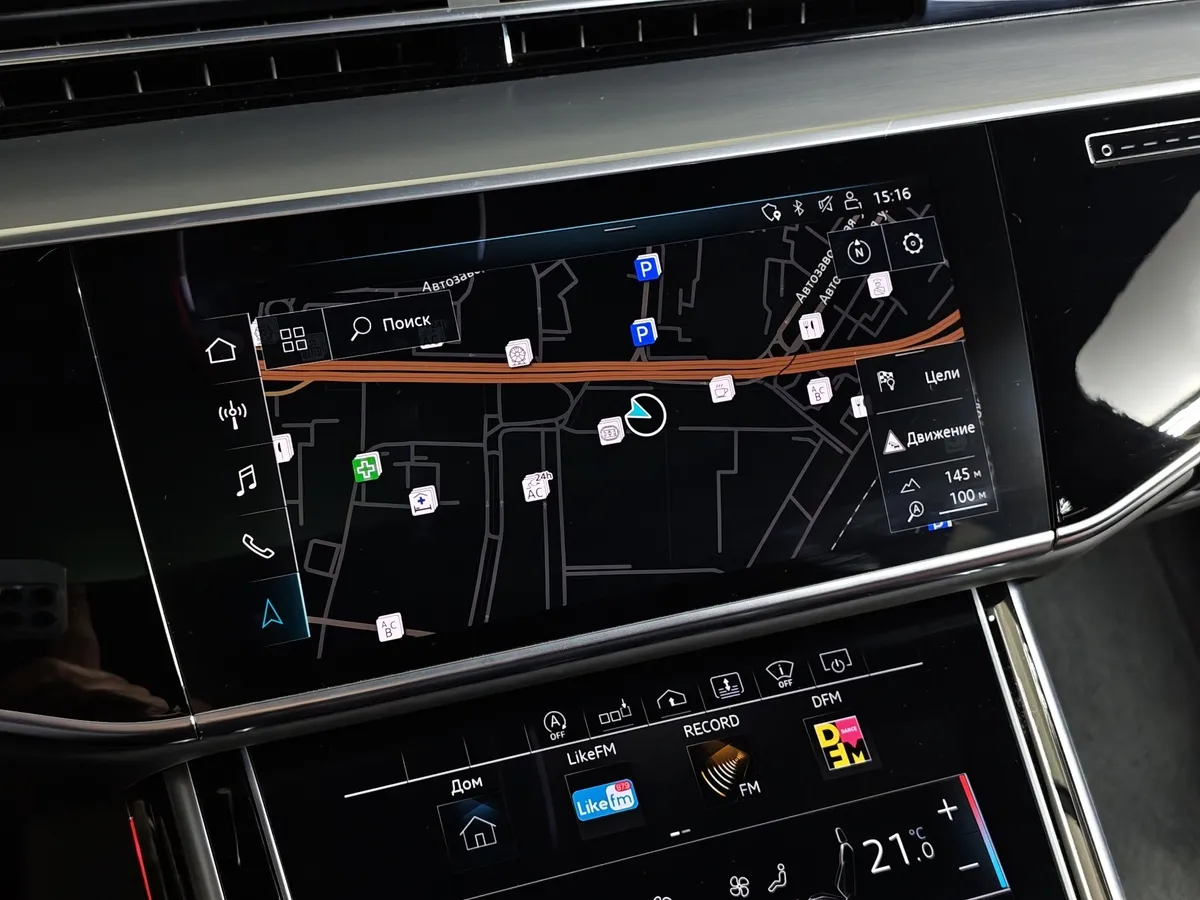 Audi S8 4.0 TFSI Quattro Tiptronic (571 л.с.) Черный в АВИЛОН. Слайд №25