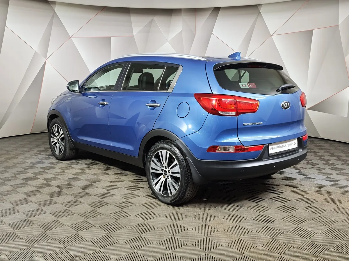Kia Sportage 2.0 AT 4WD (150 л.с.) Luxe Синий в АВИЛОН. Слайд №4