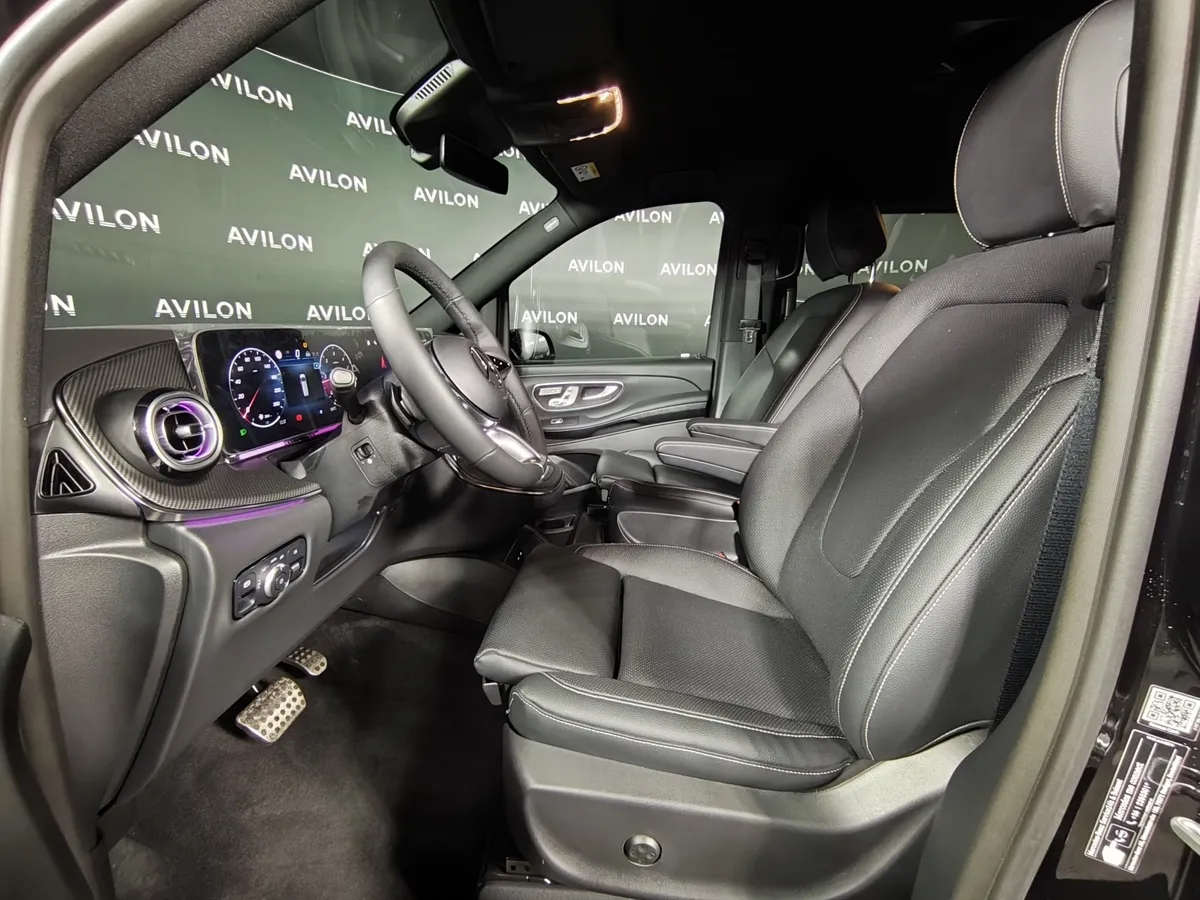 Mercedes-Benz V-Класс V 300 d L3 4MATIC 9G-TRONIC (237 л.с.) Черный в АВИЛОН. Слайд №9