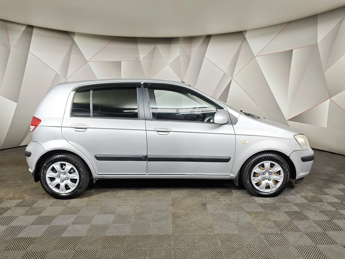 Hyundai Getz 1.3 AT (82 л.с.) Серебристый в АВИЛОН. Слайд №6