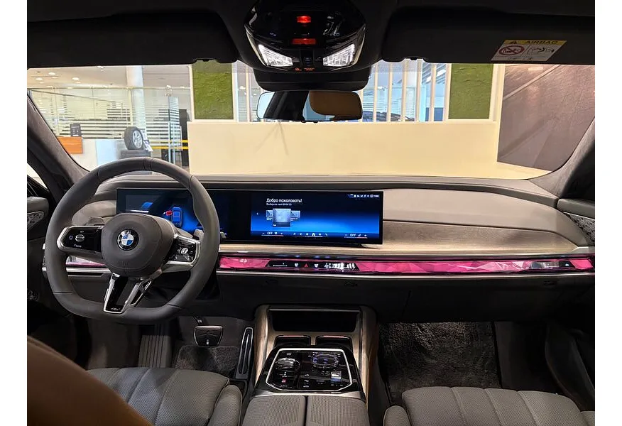 BMW 7 серия 740d xDrive Steptronic (286 л.с.) Черный в АВИЛОН. Слайд №6