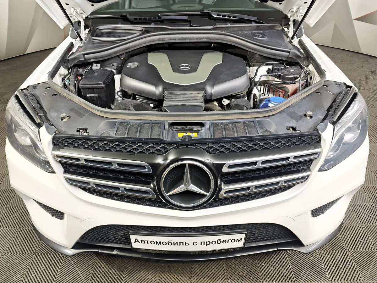 Mercedes-Benz GLS 350 d 4MATIC 9G-TRONIC (249 л.с.) Особая серия Белый в АВИЛОН. Слайд №11