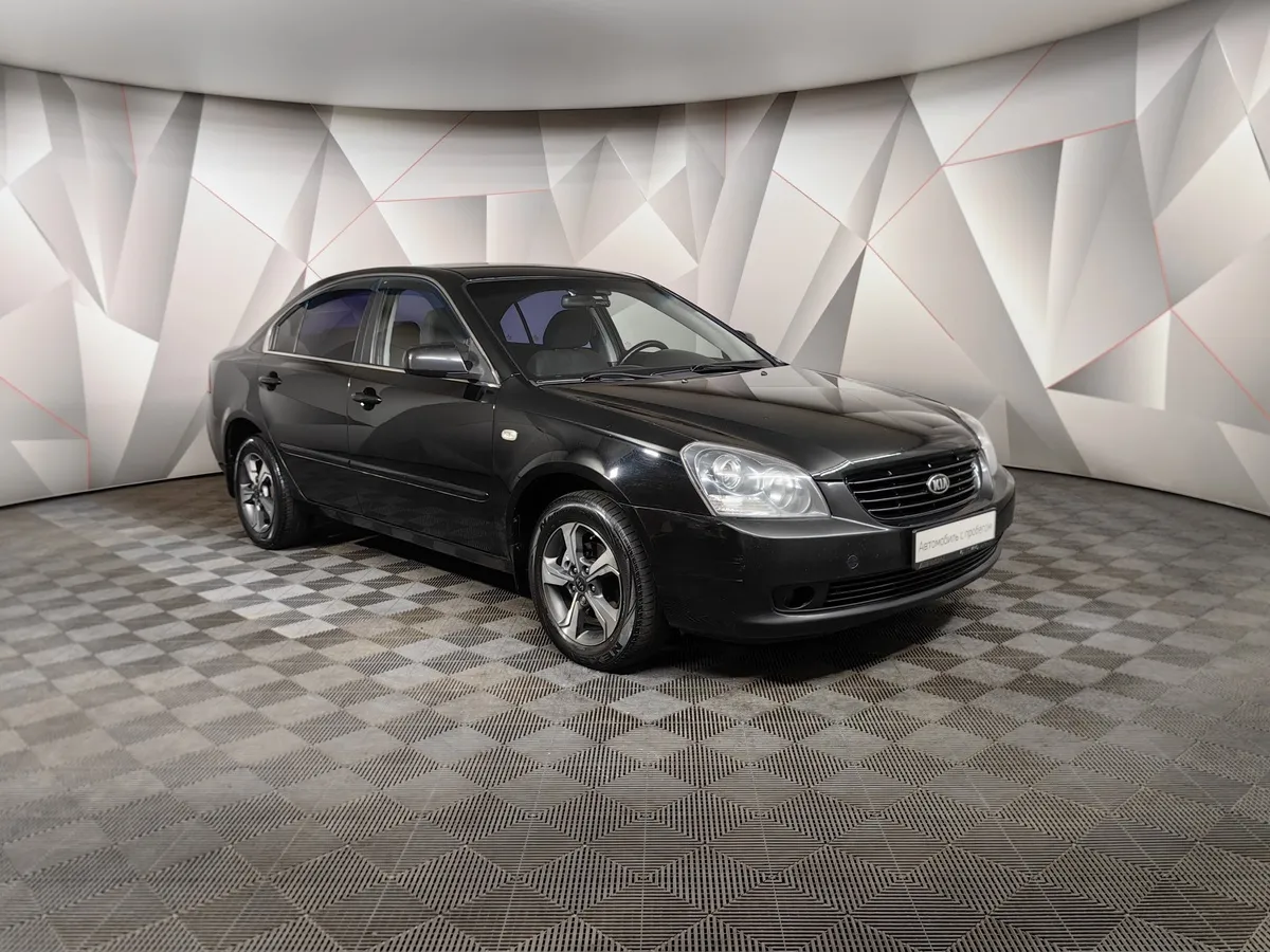 Kia Magentis 2.0 CRDi MT (138 л.с.) Черный в АВИЛОН. Слайд №3