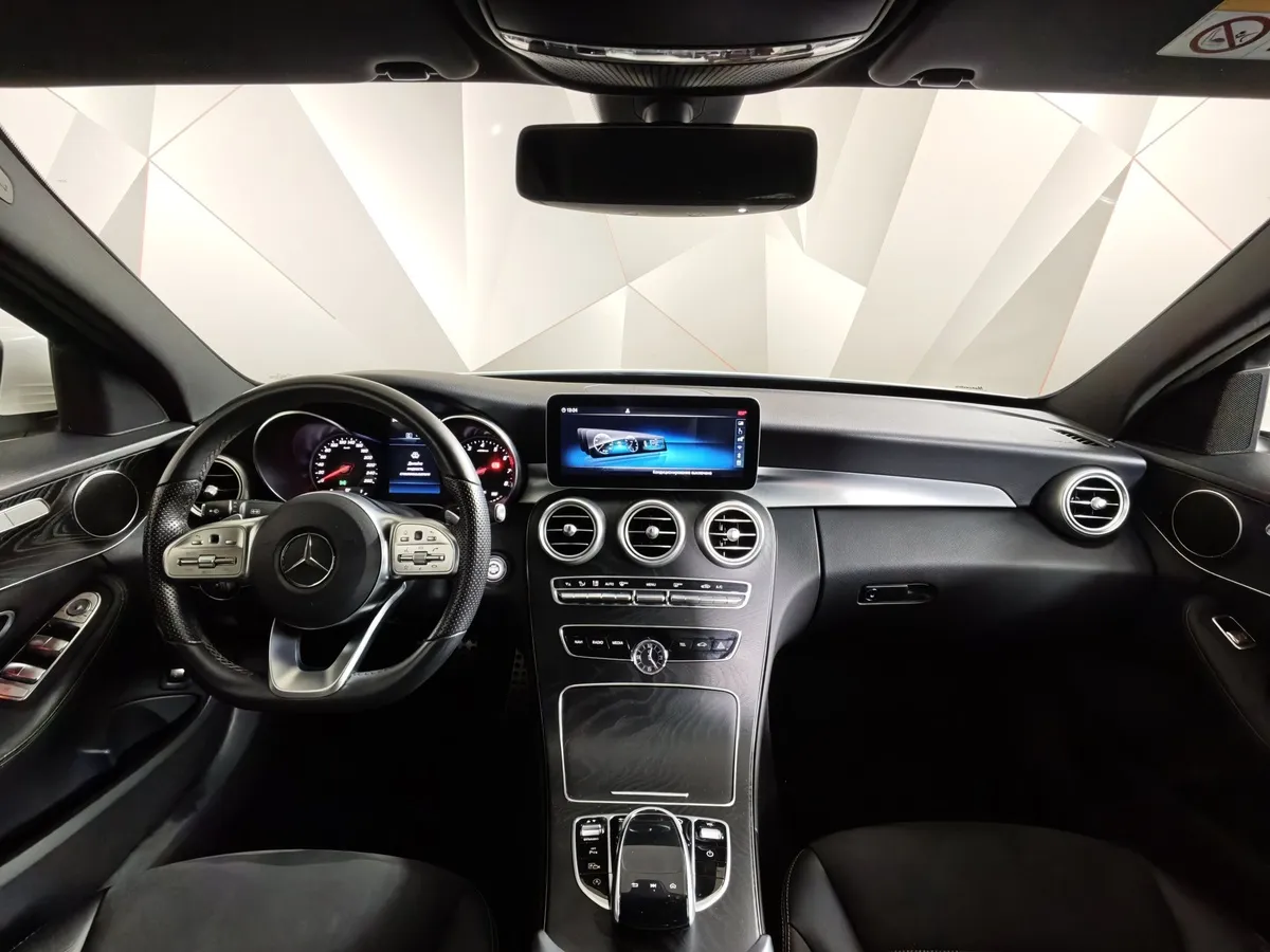 Mercedes-Benz C-Класс C 180 9G-Tronic (150 л.с.) Белый в АВИЛОН. Слайд №14