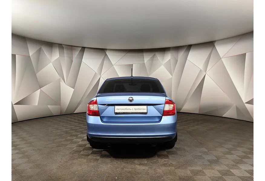 Skoda Rapid 1.6 MT (90 л.с.) Синий в АВИЛОН. Слайд №8