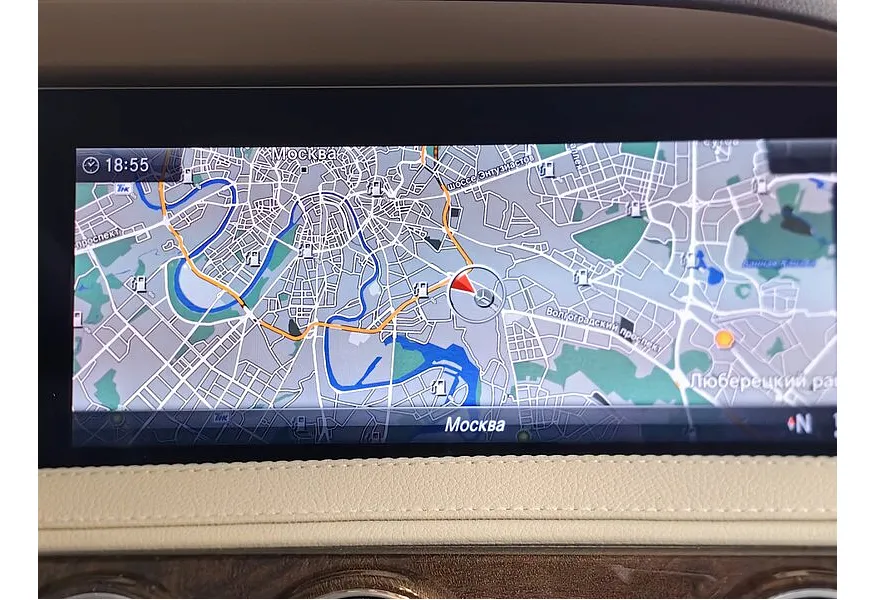 Mercedes-Benz S-Класс S 63 AMG 9G-Tronic 4Matic+ длинная база (612 л.с.) Черный в АВИЛОН. Слайд №21