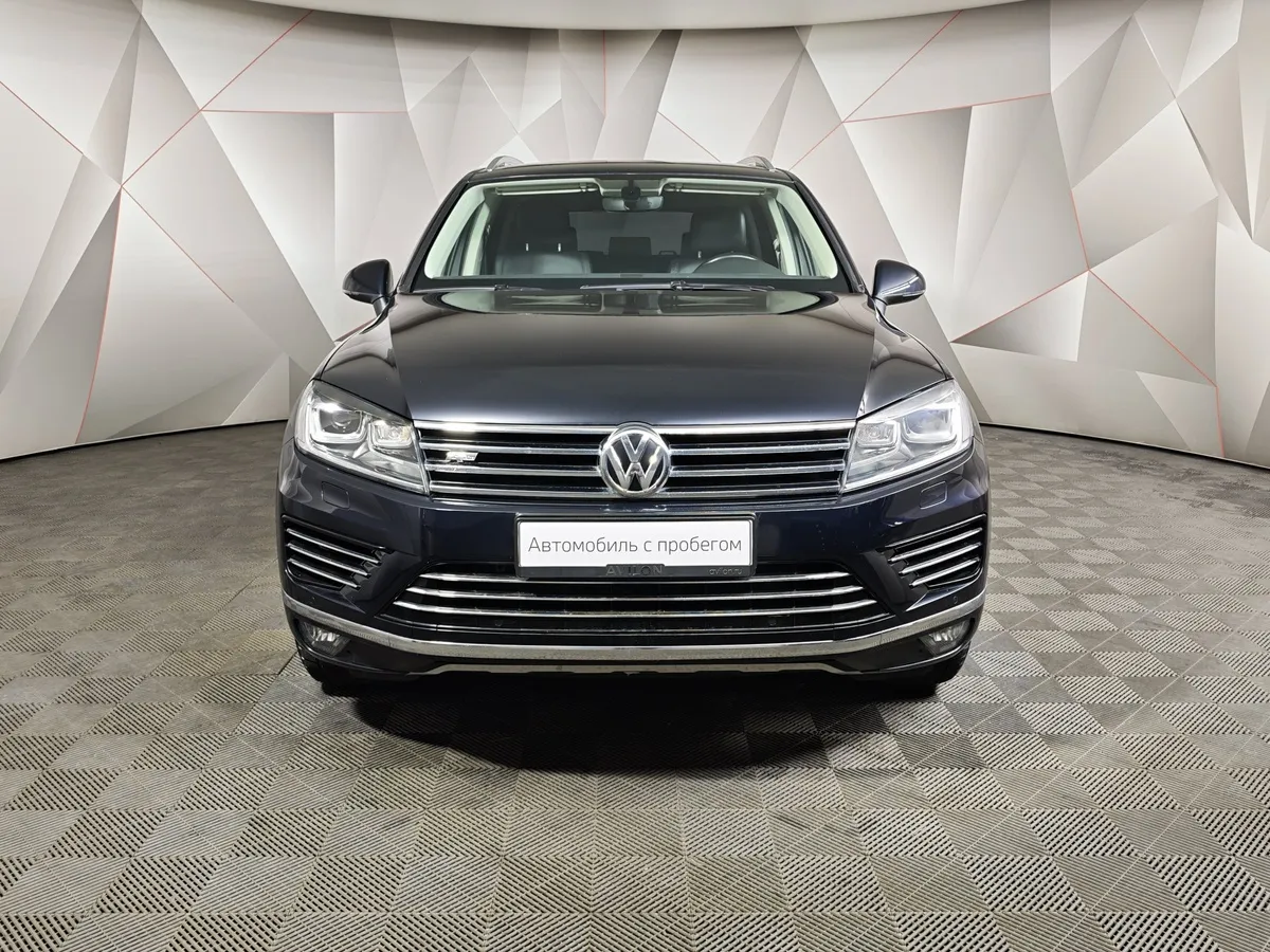 Volkswagen Touareg 3.6 FSI Tiptronic 4Motion (249 л.с.) V6 FSI Синий в АВИЛОН. Слайд №7