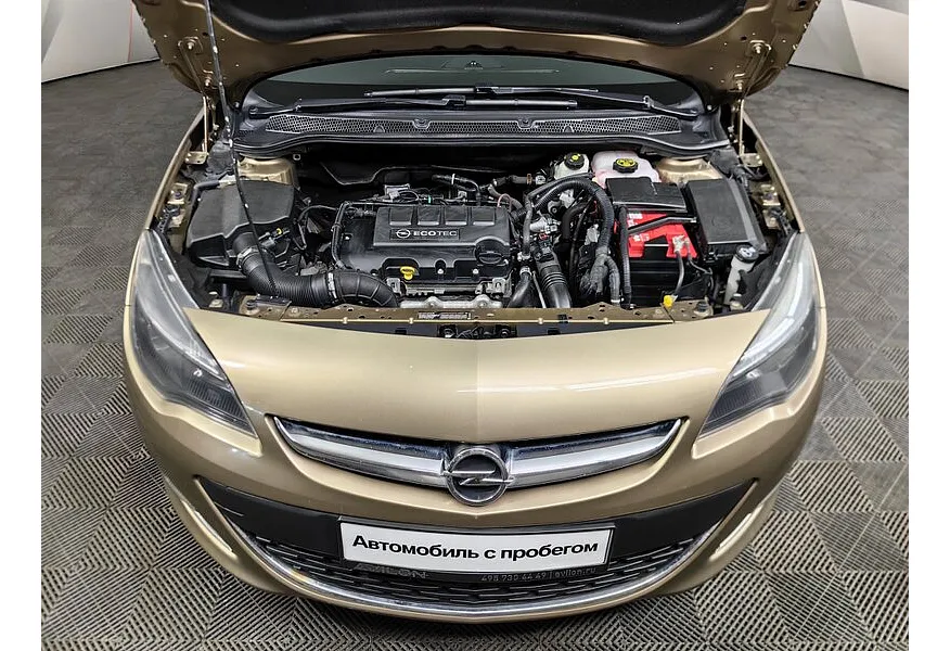 Opel Astra 1.4 Turbo AT (140 л.с.) Бежевый в АВИЛОН. Слайд №10