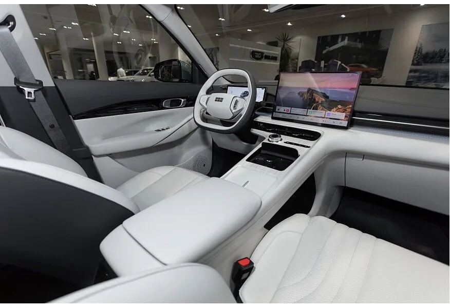 Geely EX5 AT (218 л.с.) Max Синий в АВИЛОН. Слайд №12