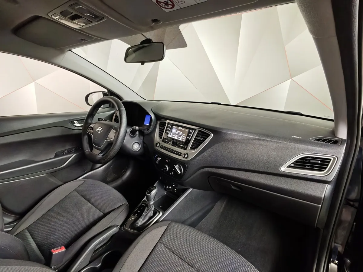 Hyundai Solaris 1.6 AT (123 л.с.) Style Черный в АВИЛОН. Слайд №13