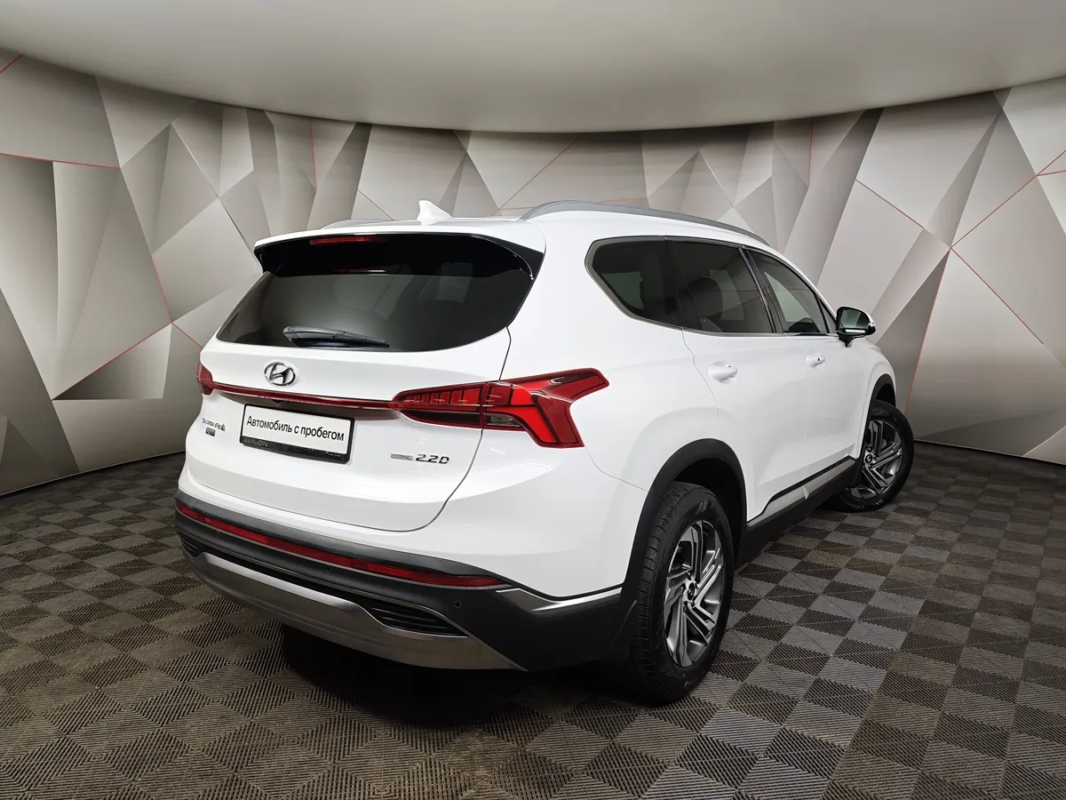 Hyundai Santa Fe 2.2 CRDi AWD 8AT (200 л.с.) Prestige Белый в АВИЛОН. Слайд №2 Hyundai Santa Fe 2.2 CRDi AWD 8AT (200 л.с.) Prestige Белый в АВИЛОН. Слайд №2