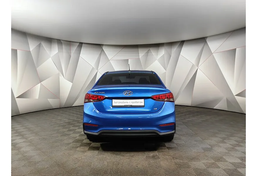 Hyundai Solaris 1.6 AT (123 л.с.) Comfort Синий в АВИЛОН. Слайд №8