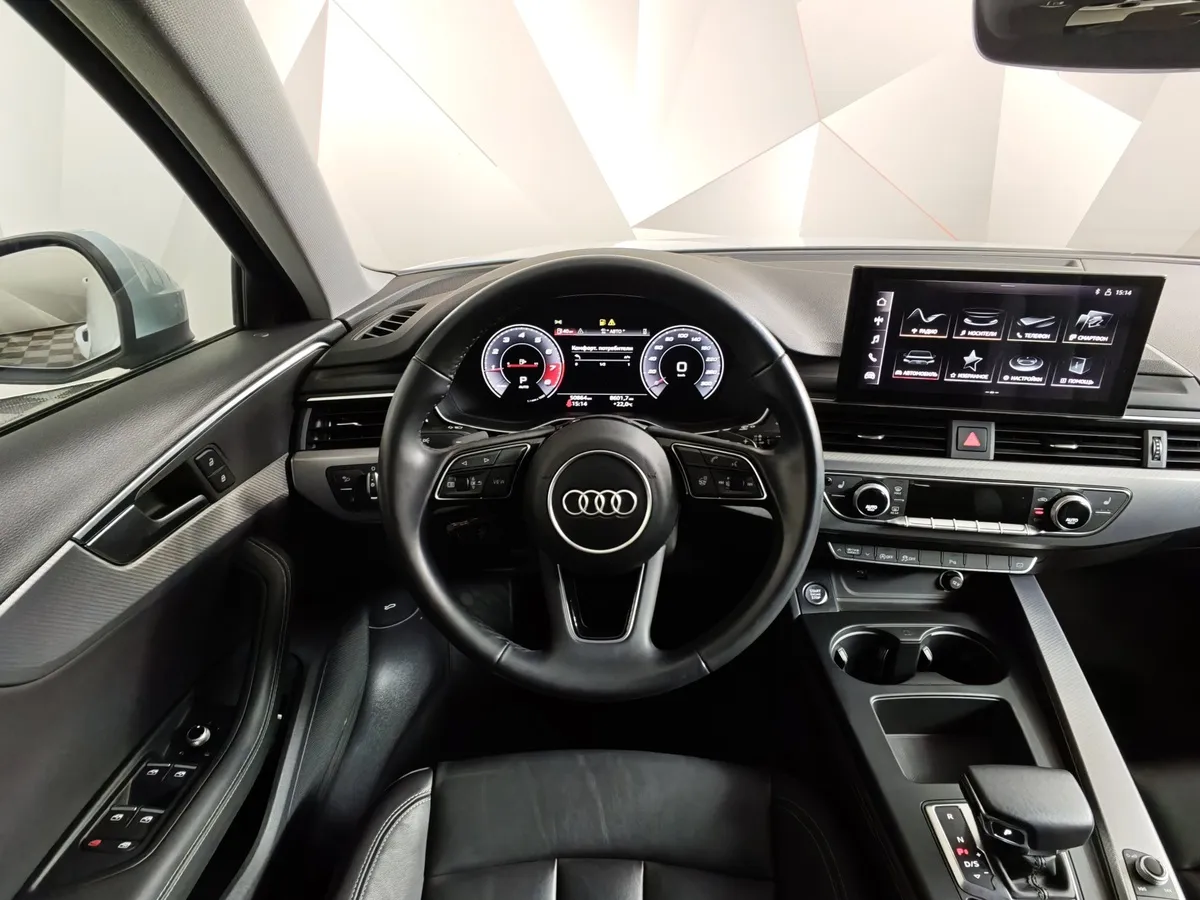 Audi A4 2.0 TFSI S tronic quattro (249 л.с.) Design Синий в АВИЛОН. Слайд №20