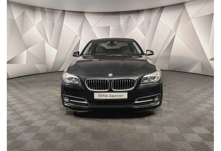 BMW 5 серия 520d Steptronic (190 л.с.) Черный в АВИЛОН. Слайд №3