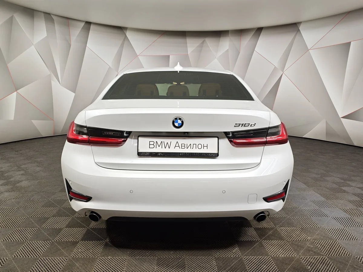 BMW 3 серия 318d Steptronic (150 л.с.) Sport Line Белый в АВИЛОН. Слайд №4