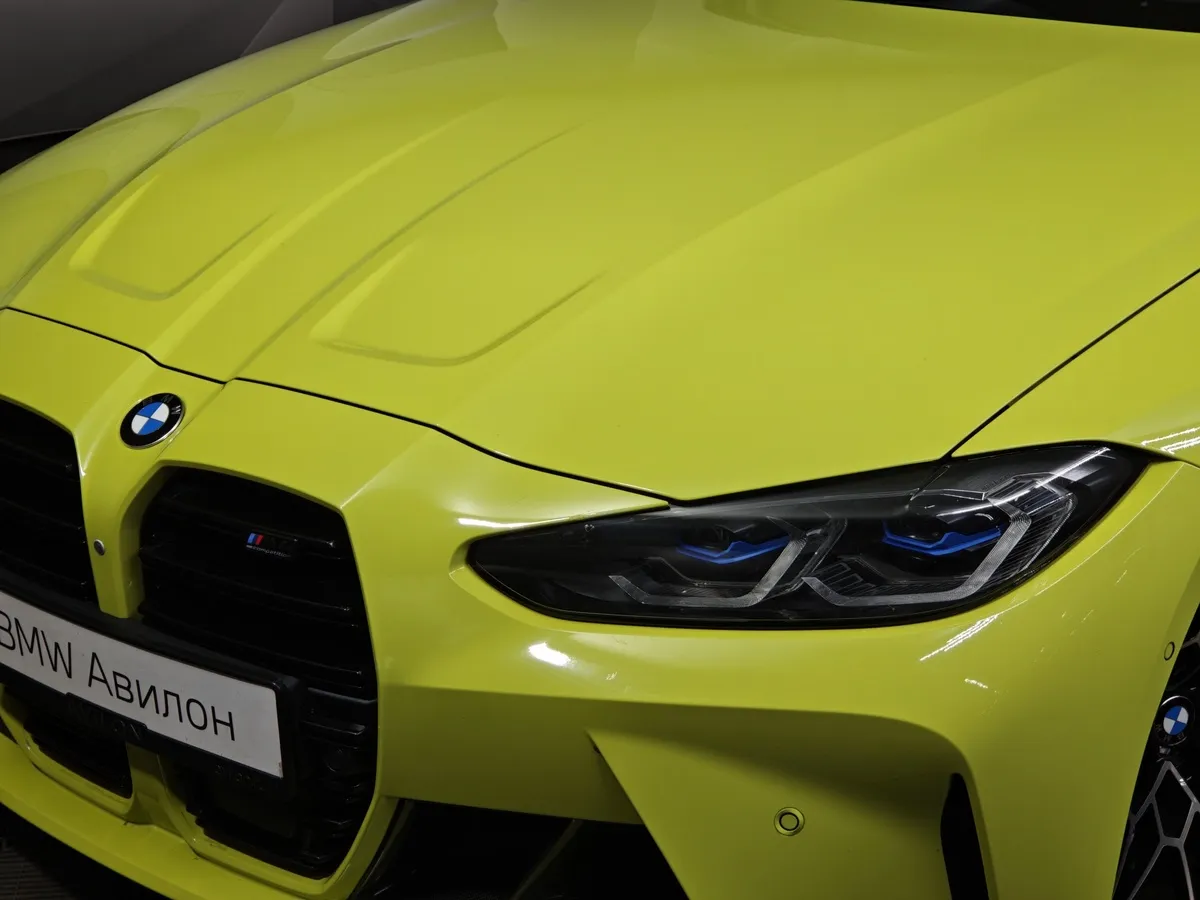 BMW M4 3.0 M Steptronic AT (510 л.с.) Competition Желтый в АВИЛОН. Слайд №16