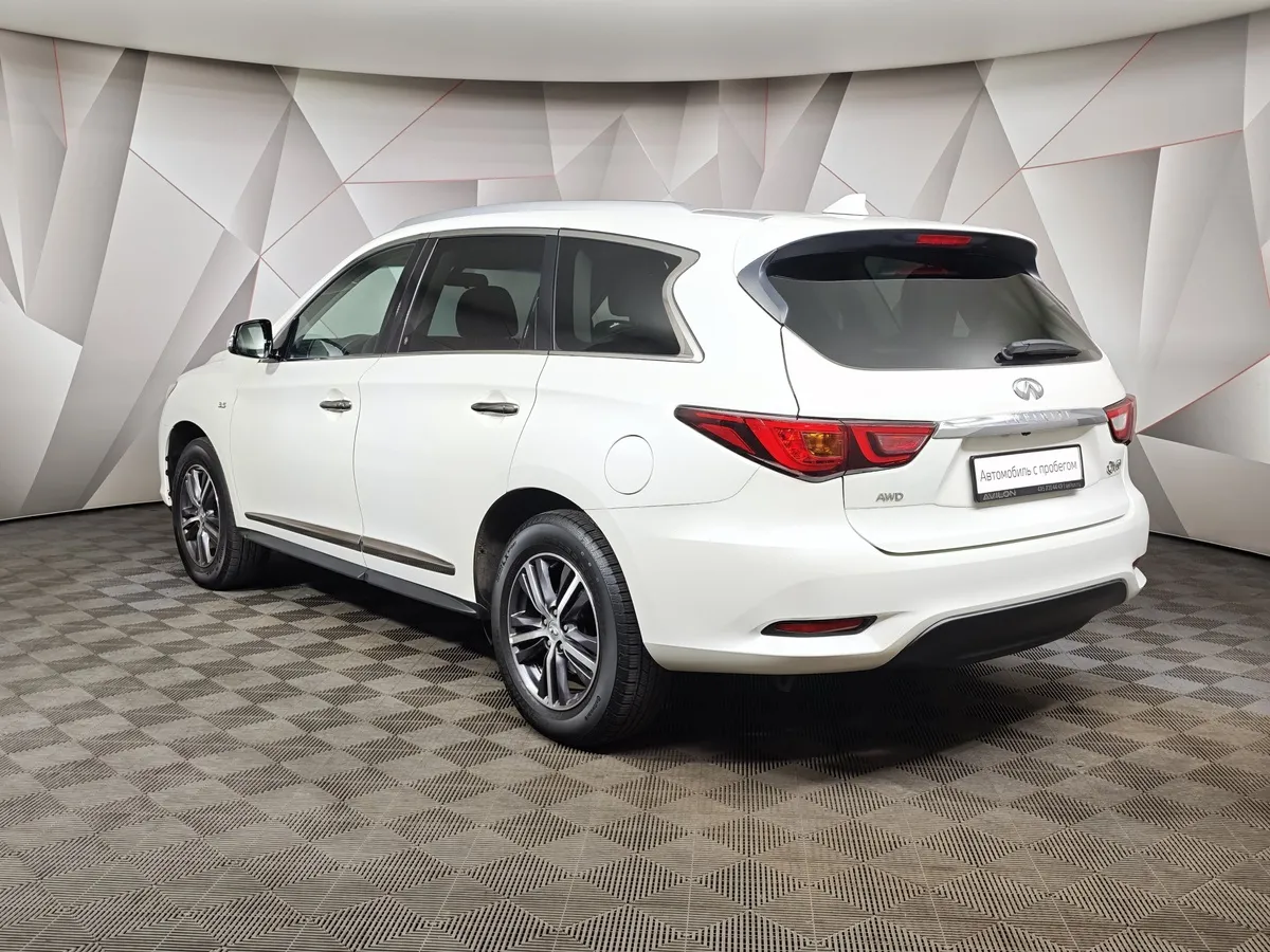 Infiniti QX60 3.5 CVT 4WD (283 л.с.) Premium Белый в АВИЛОН. Слайд №4