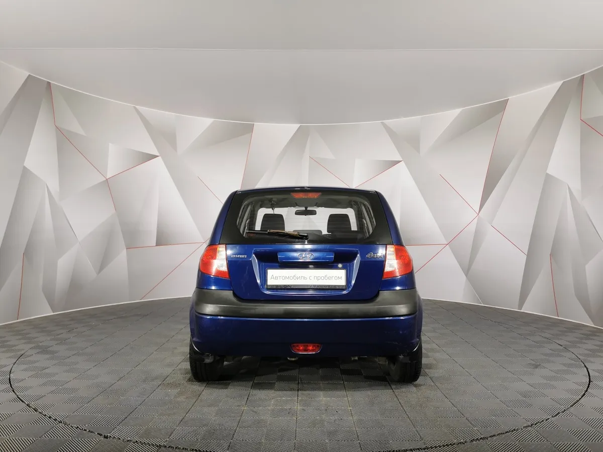Hyundai Getz 1.1 MT (66 л.с.) Синий в АВИЛОН. Слайд №8