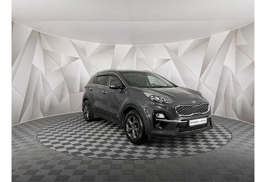 Kia Sportage 2.0 MPI AT 4WD (150 л.с.) Luxe Серый в АВИЛОН. Слайд №3