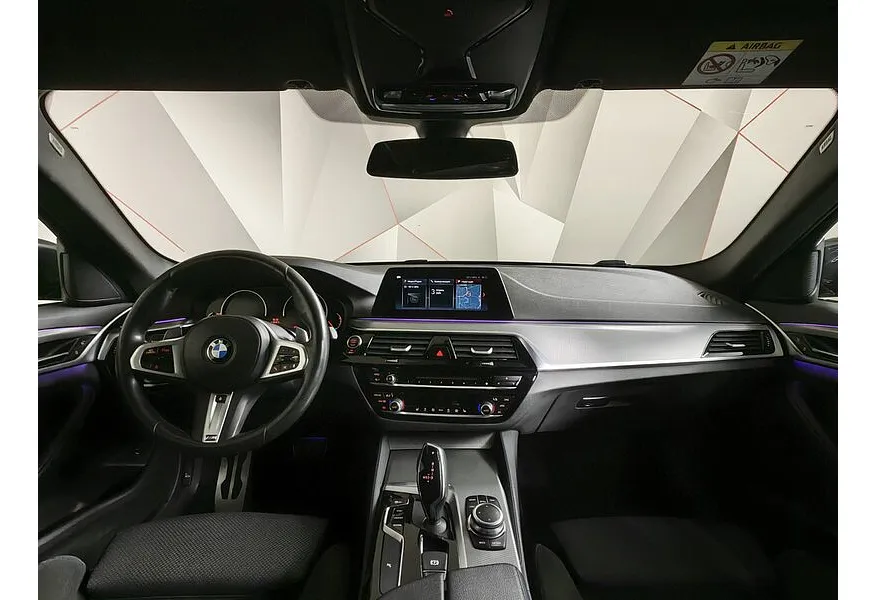 BMW 5 серия 520d xDrive Steptronic (190 л.с.) Черный в АВИЛОН. Слайд №11