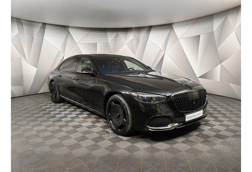 Mercedes-Benz S-Класс Maybach S 580 9G-Tronic 4Matic (503 л.с.) Night Series Черный в АВИЛОН. Слайд №3