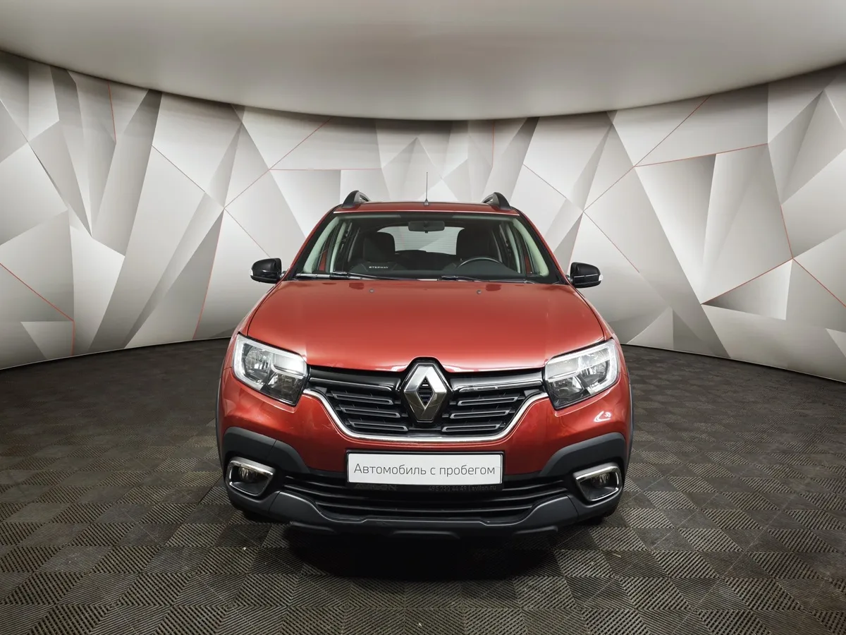 Renault Sandero 1.6 CVT (113 л.с.) Stepway Life City Красный в АВИЛОН. Слайд №7